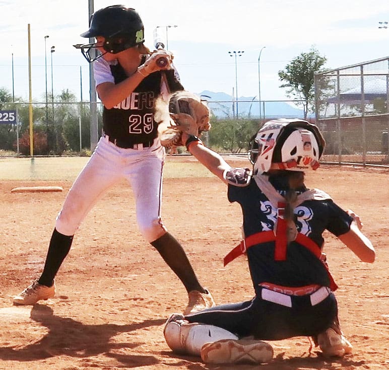 Ava Maxwell: Bold 2031 Catcher Shining as a Future Star Behind the Plate