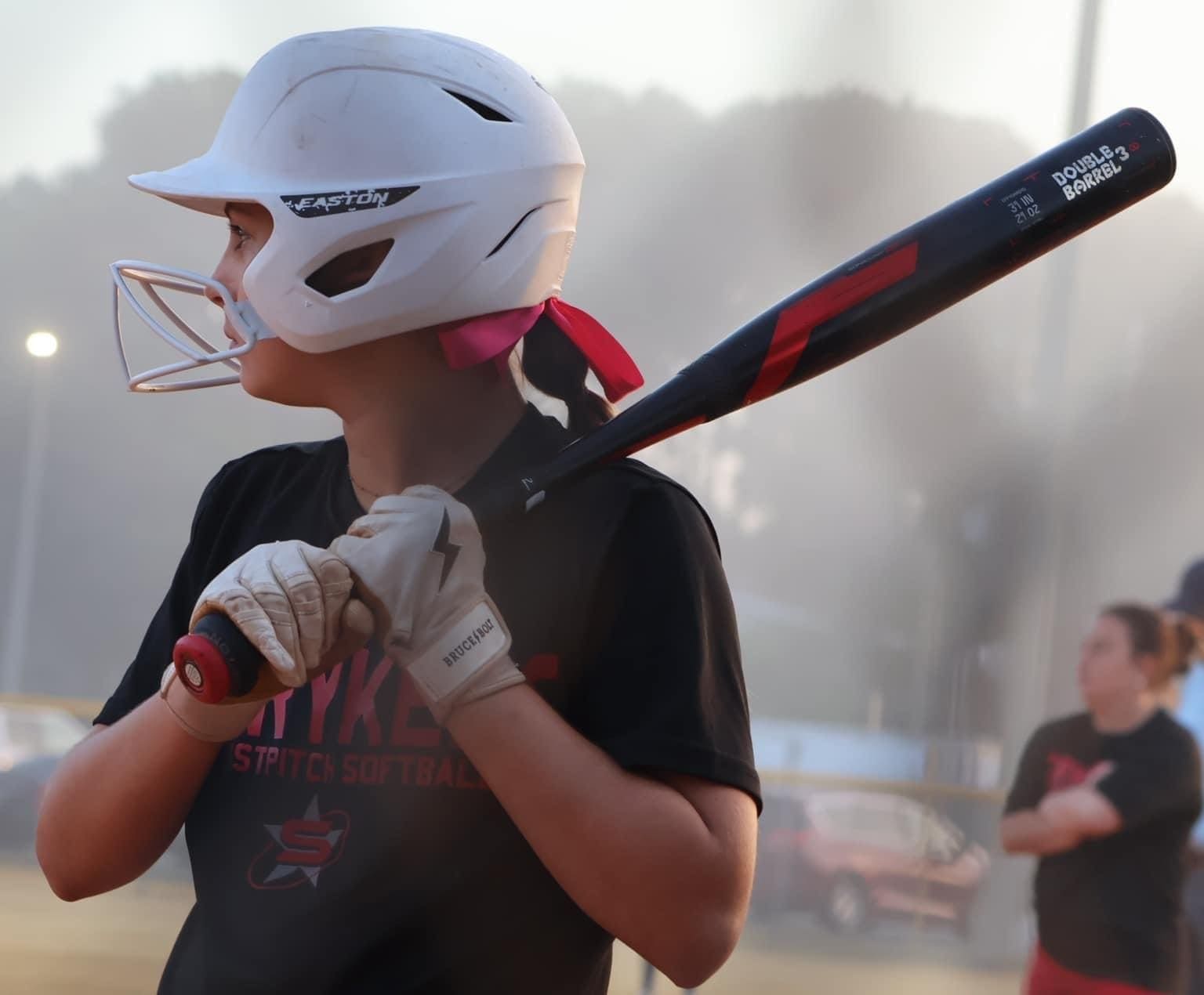 Logan McCracken of Strykers 2K13 – Mata locks in at the plate during a fall tournament game in 2024.