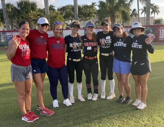 Coach Krista, Coach Nicole, Coach Kate, Sam, Sierra Cook, Lainey, Coach Jordan, TSmartt